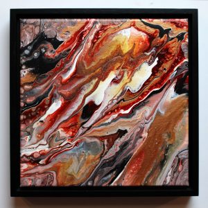 abstract acrylic painting by Florence Ancillotti